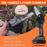 Mini Cordless Handheld Electric Portable Chainsaw Kit