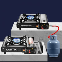 Portable Butane Gas Stove with Carrying Case