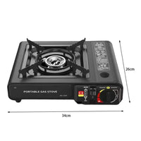 Portable Butane Gas Stove with Carrying Case