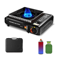 Portable Butane Gas Stove with Carrying Case