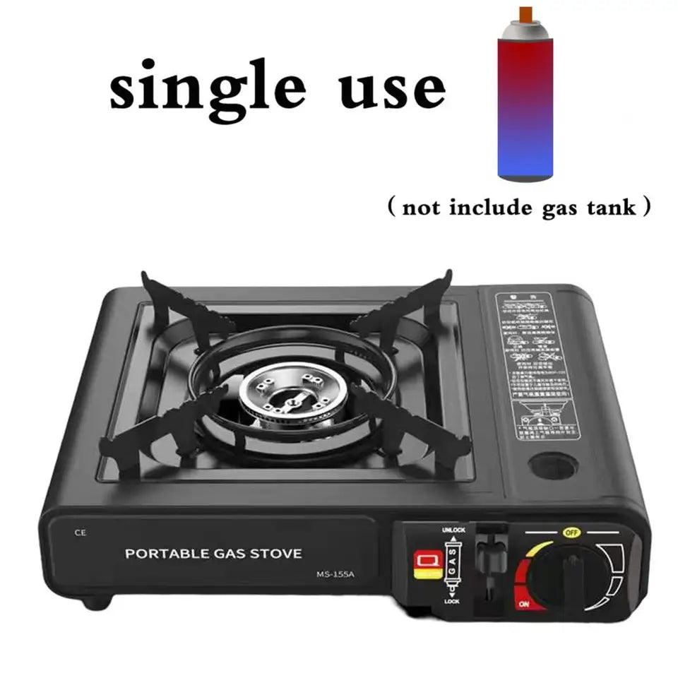 Portable Butane Gas Stove with Carrying Case