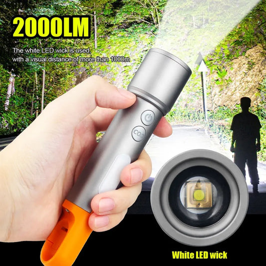 Super Bright Rechargeable Led Flashlight Torch
