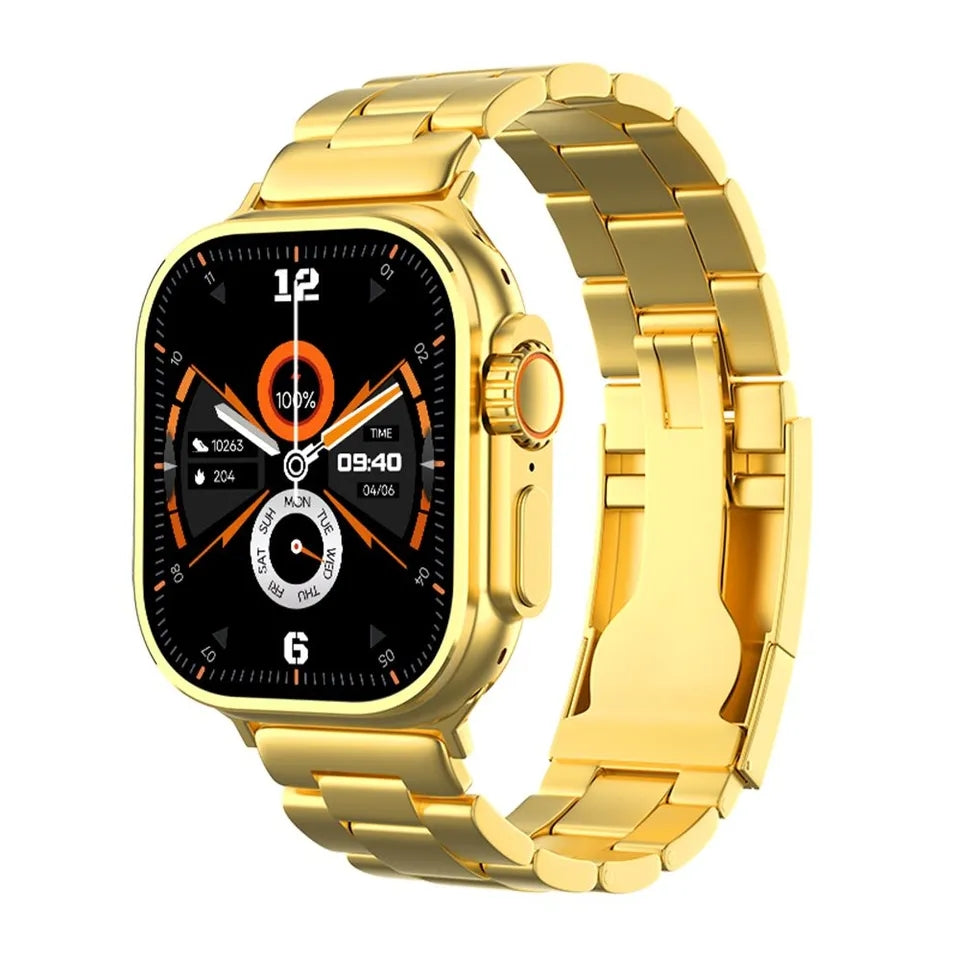 24K Gold Series Watch 8 Ultra Max Smartwatch