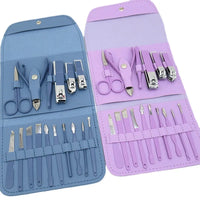 16PCS Nail Clipper Manicure & Pedicure Kit