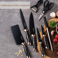 9 PCS Kitchen Knives Set, Professional Stainless Steel