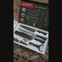 Zepter Brand 6 PCS Stainless Steel Kitchen Knives Set