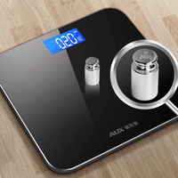 Digital Body Weight Scale - Ultra Slim High Precision Scale Tempered Glass